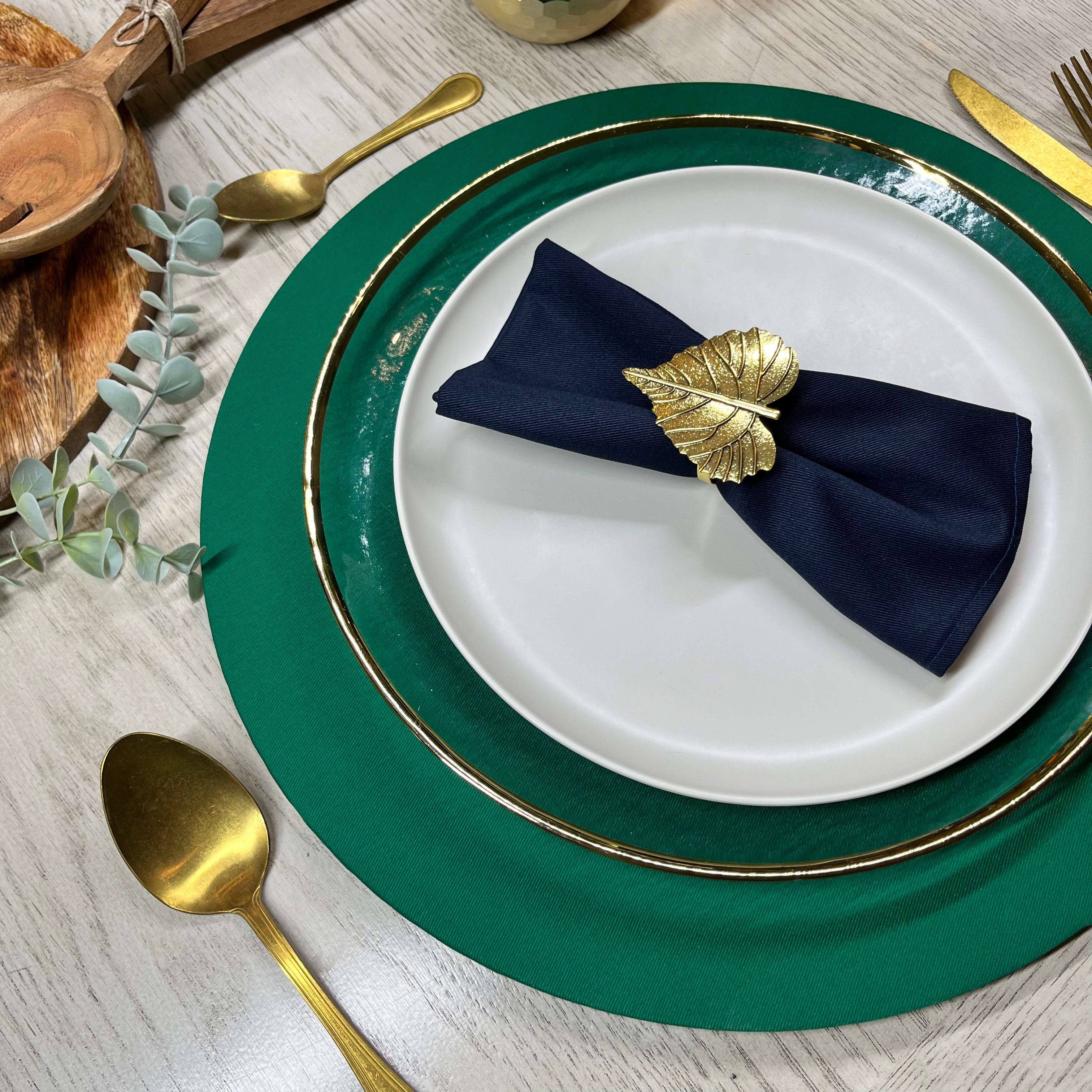 Funda para Plato Base I Verde Bandera